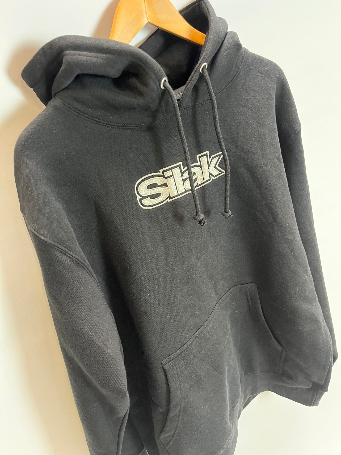 BLACK/SILVER HOODIE