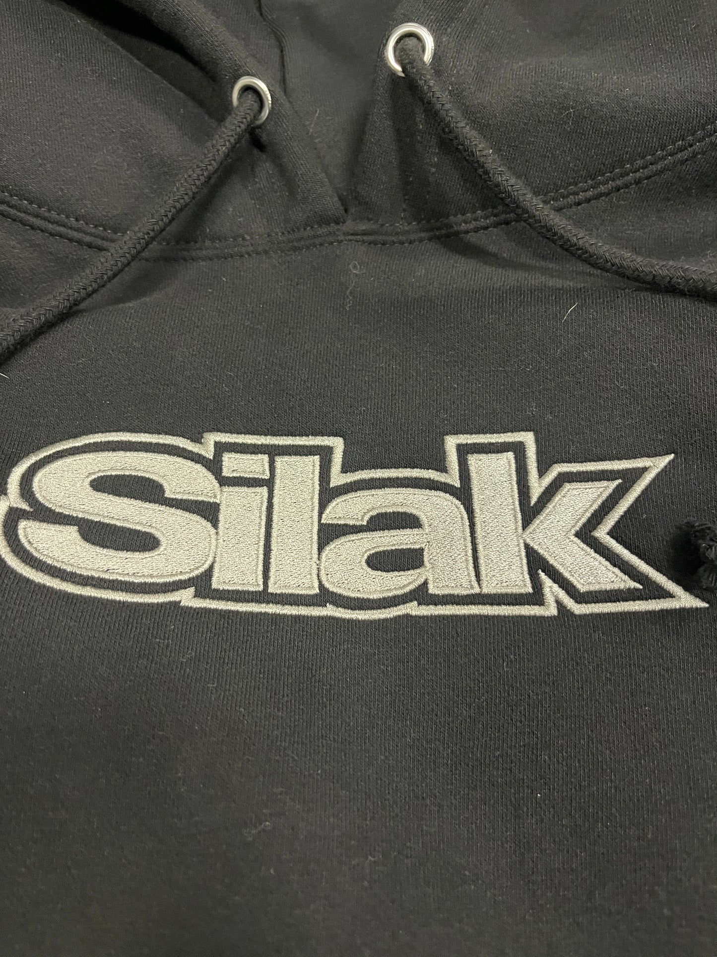 BLACK/SILVER HOODIE