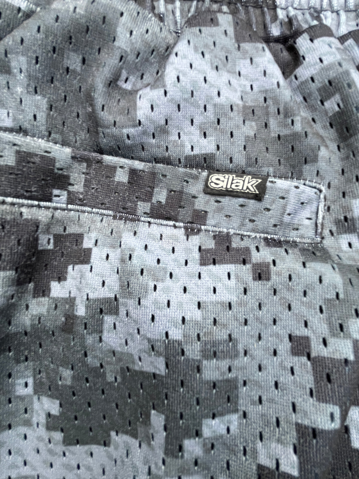 "GLITCH" Mesh Cargo Pant