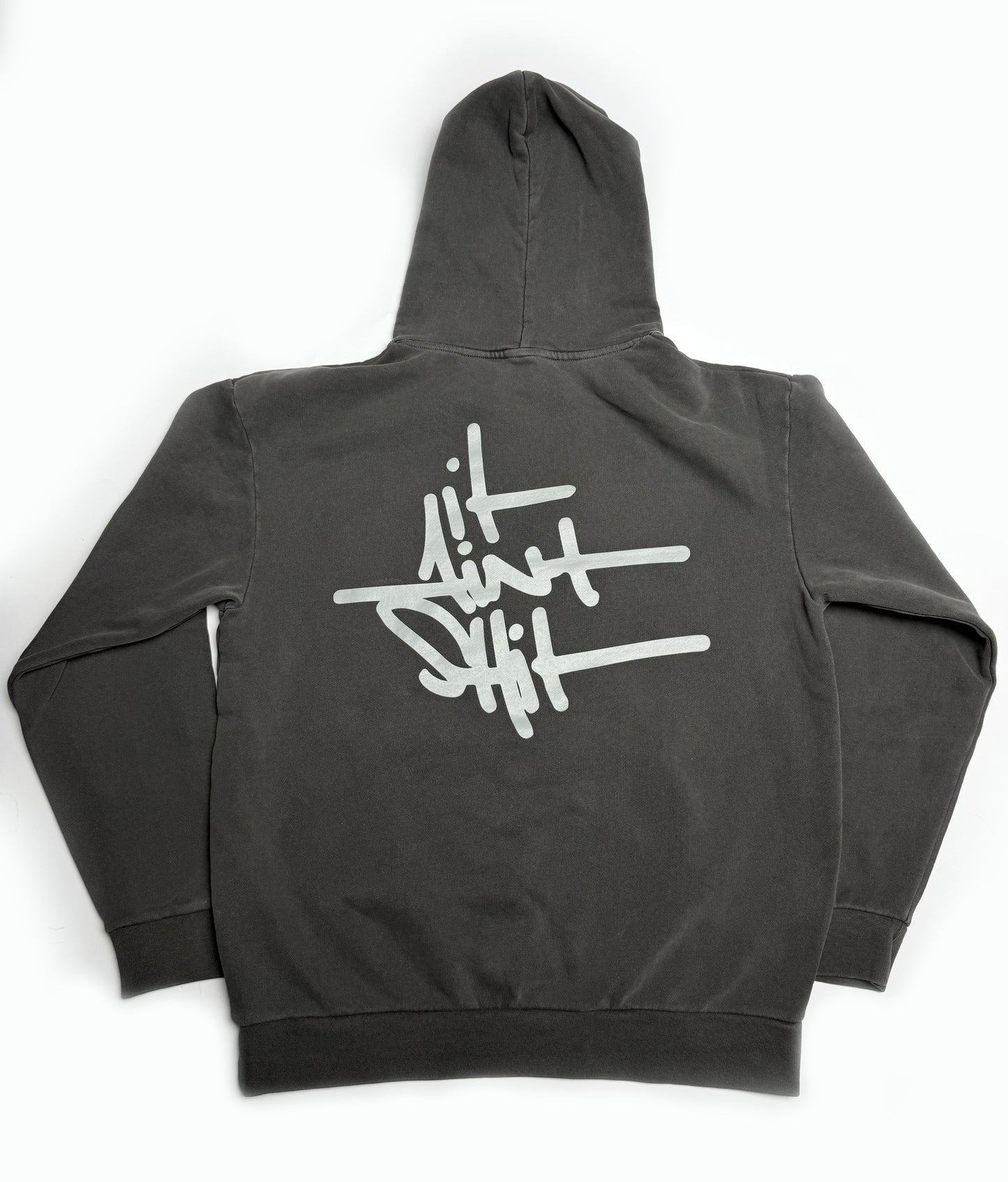 IT AINT SHIT Hoodie GREY script